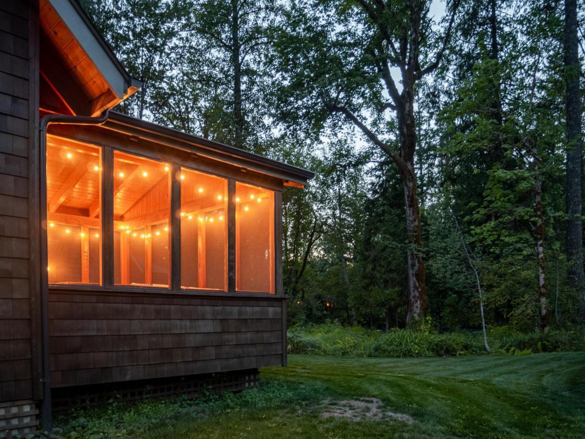 On The River Wooded Bliss Cabin Near Loloma McKenzie Bridge 외부 사진